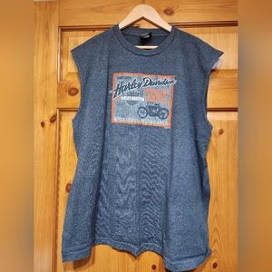 Harley-Davidson Men's XXL Sleeveless Shirt, San Diego